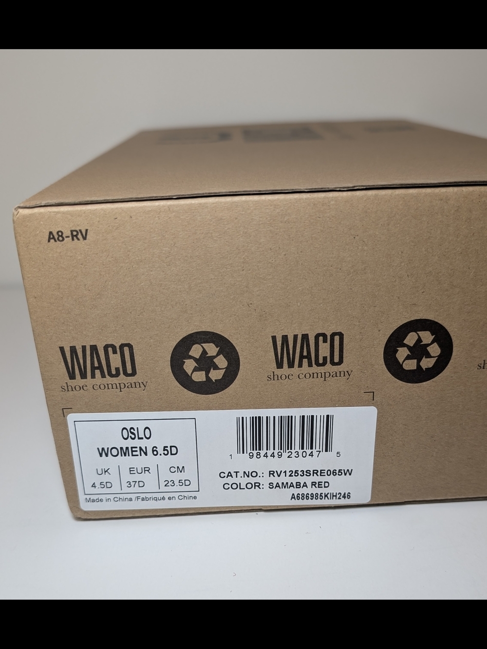 Waco Revitalign Women’s Burgundy Suede Sneakers - Size 6.5 - NIB Orthotic Comfor - Picture 8 of 8